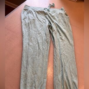 Light aquamarine pull on pant